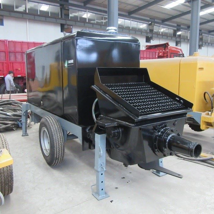 Towable Concrete Trailer Pump